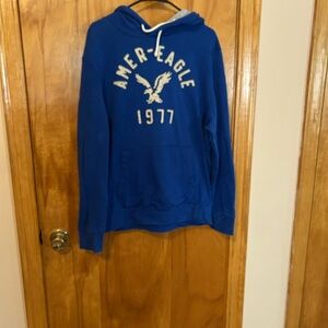 American Eagle Outfitters Royal Blue Hoodie